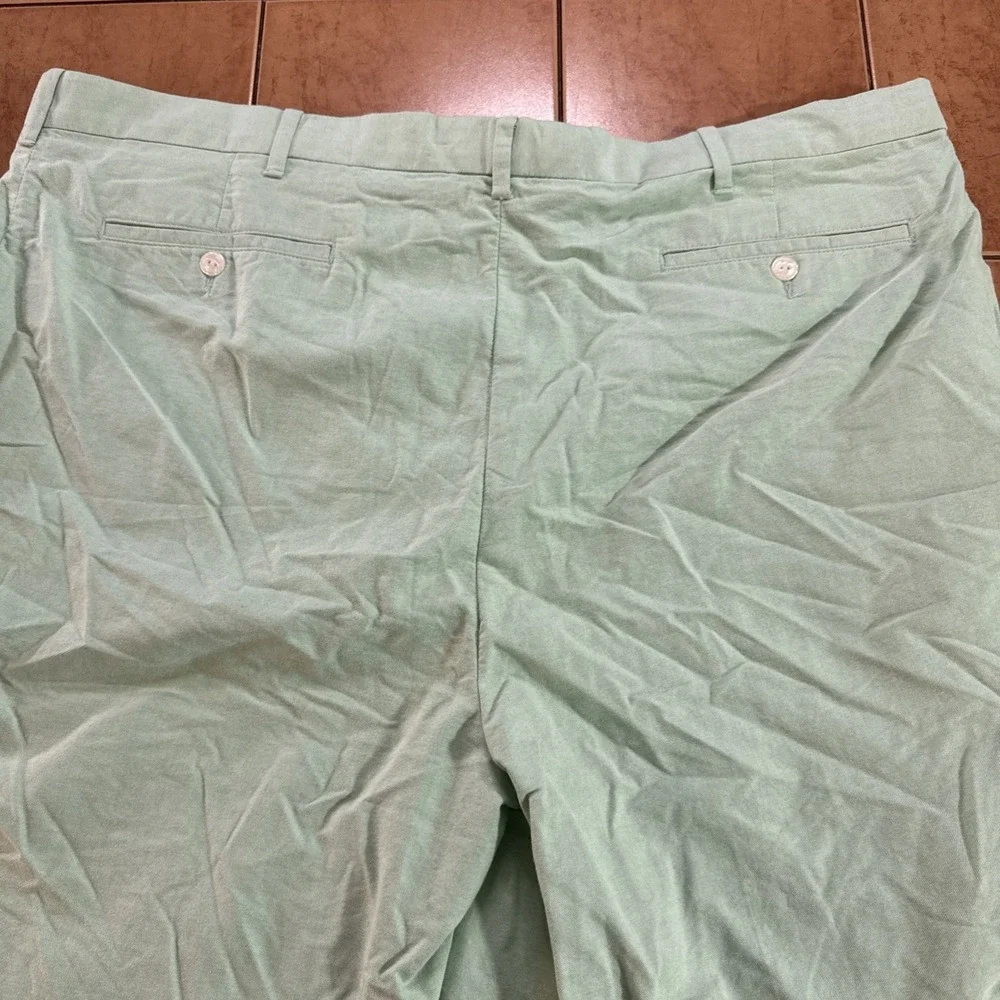 Polo Ralph Lauren Shorts Mens 46B x 9 Green Classic Chino Preppy Dad Golf Cotton